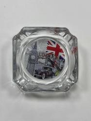 LONDRA TEMALI CAM KÜL TABLASI