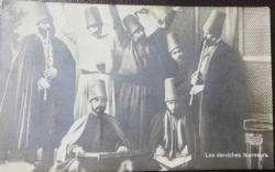 mevlevi dervişler kartpostal