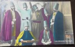 mevlevi dervişler kartpostal
