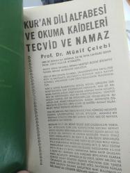 KUR'AN DİLİ ALFABESİ ve Okuma Kaideleri, TECVİD ve NAMAZ ©1945.. Münif Çelebi.. (1976).. Cumhuriyet'in Latin Harfli İLK Tecvid Kitabı.. Akademi Tarihi