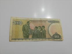 10 TÜRK LİRASI ÇOK TEMİZ SERİ B78 590458