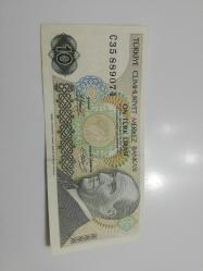 7.EMİSYON 10 TÜRK LİRASI ÇİL SERİ C35 889074