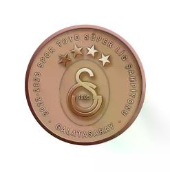 Galatasaray 23.Şampiyonluk Bronz Hatıra Parası  sertifikalı