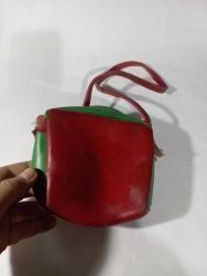 vintage çocuk omuz çantası yipranmis