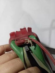 vintage çocuk omuz çantası yipranmis