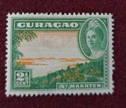 Hollanda Sömürgesi Curaçao 1943 _ damgasız