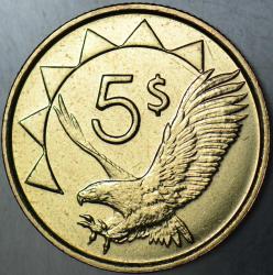 NAMİBYA 5 DOLAR 2023 ÇİL.