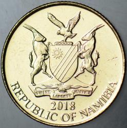NAMİBYA 1 DOLAR 2018 ÇİL.