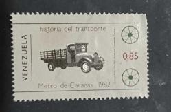 Venezuela damgalı pul