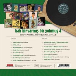 Bak Bir Varmış Bir Yokmuş 4 (Plak) Timur Selçuk, Ferdi Özbeğen, Semiramis Pekkan, Modern Folk Üçlüsü, Ayten Alpman vd.