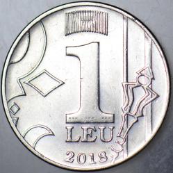 MOLDOVA 1 LEU 2018 ÇİLALTI.