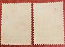 1965.ANTİK TİYATRO..YUNANİSTAN   2 Lİ SERİ  PUL DAMGASIZ.SARI LEKELİ RESİMDEKİ ÜRÜN