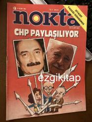 nokta dergisi 14  nisan 1985  sayı   14 yıl  3  (sinema kitap müzik inönü ecevit shp chp sodep siyaset yasaklıları mahrem konutlar turgut özal abd el salvador duarte gerilla lübnan sscb matild manukan korsan pornografi robert de niro ismail altınok)