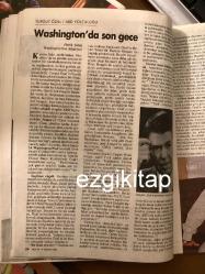 nokta dergisi 14  nisan 1985  sayı   14 yıl  3  (sinema kitap müzik inönü ecevit shp chp sodep siyaset yasaklıları mahrem konutlar turgut özal abd el salvador duarte gerilla lübnan sscb matild manukan korsan pornografi robert de niro ismail altınok)
