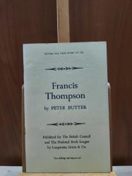 Writers and Their Work: Francis Thompson