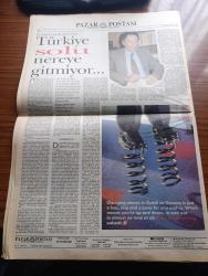 Pazar Postası Gazetesi - Turkish Newspaper - 17 Aralık 1994 - Sayı 52 - Bismillahirrahmanirrahim demokrasi yazan Cengiz Kuşçuoğlu - Tansu Çiller karikatür çizen Ercan Akyol - kavramlar bu kadar zor mu yazan Ömer Servet - Osmanlı faktörü yazan Taha - Sabancı'nın finansman şirketi - Lada 4x4 - 1995 ne kriz ne de kurtuluş yazan Şeref Oğuz - Fethullah Gülen hoca ve işbitirici gazeteci - Sosyal Demokratların yeni dünya görüşü tartışılıyor - bağımsız İstanbul milletvekili Ertuğrul Günay meclisin solu sağdır - SHP İstanbul milletvekili Ercan Karakaş sol bitmemiştir - insan hakları evrensel bir kavram oldu yazan Sami Kohen - Avrupa sosyalizminde yaprak dökümü yazan Dinçer Güner - İstanbul bir düş-tü yazan Burçak Evren - Londra sinemalarından 2 yazan Ahmet Mithat - Balkan Naci İslimyeli resim sergisi - politikacı Yazar İsmail Cem Türkiye sonu nereye gitmiyor söyleşi Naki Özkan - yeni çıkan kitaplar - Sina Akşin şeriatçı bir ayaklanma 31 Mart olayı İmge kitapevi - Nüshet Göksun yeni yapıtları