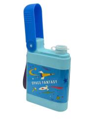 2000'ler Space Fantasy Baskılı Plâstik Su Matarası