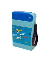 2000'ler Space Fantasy Baskılı Plâstik Su Matarası