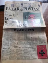 Pazar Postası Gazetesi - Turkish Newspaper - 20 Ağustos 1994 - Sayı 35  - Yeni bir krizin tohumları ekliyor yazan Şeref Oğuz - Nokia 2210 - basında Aydın Doğan ağırlığı yazan Canan Barlas - Kıbrıs'ta çözümün adı yazan Hikmet Özdemir - teşhis ve tedavi yazan Ömer Servet - Çağdaş Eğitim yazan Taha Akyol - eczacıbaşı'nın hesabı - solda görünüm yazan Fikret Bila - popülizm hortluyor mu yazan Şeref Oğuz - Ericsson GH 337 - Tansu Çiller sözlüğünde ne kadar durdu yazan Cengiz Kuşçuoğlu - Türk siyasetinin değişmeyenleri ömürboyu liderlik - Müslüman Türkler yazan Ufuk Güldemir - terörle Savaş uzun iştir yazan Sami Kohen - atom bit pazarına düştü yazan Dinçer Güner - Çakal Carlos ya konuşursa yazan Dinçer Güner - radikal Sosyalist hukuk savaşçısı Bergen Fotoğrafı - Coco Chanel'in öldüren cazibesi derleyen Serhat Ayan - tarihi kirleten kadın yazan Burçak Evren - görmemişin telefonu olmuş yazan Engin Eren - sosyolog Nilüfer Göle radikal demokratların ateşle imtihanı söyleşi yazan Nihal Mete - İdil Koleksiyon
