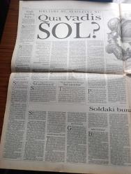 Pazar Postası Gazetesi - Turkish Newspaper - 18 Haziran 1994 - Sayı 26 - devletçi lobi bastırıyor özelleştirmeye üçüncü yol aranıyor yazan Mete Belovacıklı - liberal dünyayı yakalamak isterken yazan Canan Barlas - ilk özelleştirmeci bürokrat Mithat Paşa yazan Hikmet Özdemir - Ulus Devlet'i bitiren 7 sebep - Bilim için altyapı yazan Taha Akyol - İş Bankası şaşırttı - Kara Eylül yorumu yazan Şeref Oğuz - birleşme mi yenileşme mi Qua Vadis Sol yazan Nihal Mete - DSP genel başkanı Bülent Ecevit sol zayıflamayacak - SHP Genel Başkanı Murat Karayalçın sol umuttur - yerli ve tutarlı sol yazan Ertuğrul Günay - Minör suçlar majör suçlar yazan Mehmet Ali Kılıçbay - Avrupa ne yöne gidiyor yazan Sami Kohen - Rus mafyası nükleer oynuyor yazan Dinçer Güner - Hollywood'un Spielberg'e şapka çıkarttığı film Schindlers List fotoğraf - yağmalanan tarih yazan Burçak Evren - 1. İstanbul caz festivali şöleni - Bıtty Mac Lean - 1. Uluslararası İstanbul Caz festivali afişi - Duygu Asena