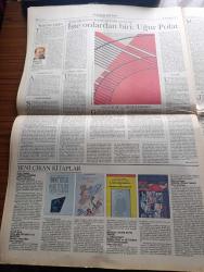 Pazar Postası Gazetesi - Turkish Newspaper - 25 Haziran 1994 - Sayı 27 - merkez sağda nikah telaşı yazan Cengiz Kuşçuoğlu - Başbakan Tansu Çillerden ANAP içerisindeki AP'lilere DYP çatısında birleşme çağrısı - İsveçli diplomattan Avrupa'da İslam PKK İslami terör kitabı - vatandaş Çiller'e nasıl güvenecek yazan Fikret Bila - Kürt sorununa Türk formülü sopa illa da sopa - bilgi çağında ekonomi yazan Taha Akyol - dünyada tekrar klasik liberalizme dönüş ve Türkiye yazan Kazım Berzeg - Isuzu - işsizlik kabusu kapıda yazan Şeref Oğuz - anayasa değişikliği 24. Maddede tıkandı - egemenlik Allah'ın değil halkındır - Minör suçlar majör suçlar 2 yazan Mehmet Ali Kılıçbay - uzaklardan gelen nükleer tehlike yazan Sami Kohen - Kuzey Kore kapalı kutu - Güneş kaybolur Yağmur iner Wimbledon başlar yazan Dinçer Güner - çağımızın özeti kısacık tarihidir oyuncular işte onlardan biri Uğur Polat yazan Deniz Yüce - sinema yasası yazan Burçak Evren - Jimi Hendrix Curtis Mayfield saygı ve sevgi şöleni