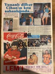 HAFTANIN SESİ GAZETESİ - DOĞUM GÜNÜ HEDİYESİ (TURKİSH - NEWSPAPER) - 15 TEMMUZ 1988 - SAYI : 29 - TAM TAKIM 12 SAYFADIR -Oya Aydoğan-Bülent Ersoy-Latif Demirbağ-Güldane Aydoğan-Cihan Ünal-Kadir İnanır-Türkan Şoray-İrfan Tözüm-Nilgün Akçaoğlu-Taner Aşkın-Merih Akalın-Mahmut Cevher-Ağa Özguç-Serap Aksoy-Rutkay Aziz-Şener Şen-Egemen Bostancı-Sibel Egemen-Osman Kavran-Mahmut Kavran-Gülten Evren-Müjde Ar-Atilla Özdemiroğlu-Sara-Demir Aytaç-Anthony Delon-Sabrina-Escale-Jaklin-Sandra Kim-Zeki Müren-Kaya Müren-Hayriye Müren-Mithat Özkök-De Bakey-Rebecca Winter-Ünal Küpeli-Burçin Orhon-Nesrin Topkapı-Banu-Cansu-Ajda Pekkan-Didem Hekimoğlu-Güngör Hosses-Kızıl Gülgün-Tarık Akan-Halil Ergün-Aytaç Arman-Hülya Aksular-Adnan Karataş-Cüneyt Arkın-Orhan Günsiray-Gülşen Bubikoğlu-Ahmet Selçuk İlkan-Kadir İnanır-İbrahim Tatlıses-Cem Duna-Adnan Kahveci-Ferdi Tayfur-Orhan Gencebay-Küçük Emrah-Küçük Ceylan-Halit Çelikoğlu-Cahit Aksan