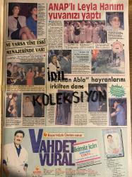 HAFTANIN SESİ GAZETESİ - DOĞUM GÜNÜ HEDİYESİ (TURKİSH - NEWSPAPER) - 17 HAZİRAN 1988 - SAYI : 25 - TAM TAKIM 12 SAYFADIR -Sibel Turnagöl-Kerem Alışık-Sadri Alışık-Çolpan İlhan-Günay Onal-Taner Onal-Gülşen Ahıska-Mehmet Emin Sungur-Tarık Akan-Kadir İnanır-Hülya Koçyiğit-Müjde Ar-Hülya Avşar-Türkan Şoray-Ajda Pekkan-Erkan Özerman-Canan Yakan-Ali Rıza Çarmıklı-Leyla Yeniay Köseoğlu-Maribel Rey-Florisa Basson-Cahit Bayar-Ayhan Işık-Egemen Bostancı-Yaşar Şerbetçi-Yılmaz Duru-Klaus Kinski-Erol Taş-Cesur Barut-Metin Koşak-Ahu Tuğba-Osman Soyer-Koray Sarnıç-Haluk Seymen-Hüseyin Emre-Burhan Gencebay-Yaşar Kekeva-Cevdet Bakırcıoğlu-Kamil Kulabaş-Ayhan Güçlücan-Cihat Arayan-Nihal Şirin-Gülay Yaltırak-Emin Aslan-Şerif Gören-Yılmaz Güney-Fatma Girik-Atalay Özçakar-Gönül Bayhan-Esen Püsküllü-Fikret Hakan-Yunus Bülbül-Bülent Kayabaş-Şenay Dilan-Sami Hazinses-Yavuz Figenli-Selami Şahin-Didem Hanım-Lider ve Emirhan-Müjde Ar-Deniz Akbulut-Tunc Okan-Adalet Ağaoğlu-Cengiz Ergun-Tanju Gürsu-Serdar Gökhan-Y