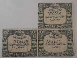 İSTANBUL TAYYARE CEMİYETİ MAKBUZ  5 KURUŞLUK  MAKBUZLAR