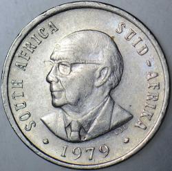 GÜNEY AFRİKA CUMHURİYETİ 10 CENT 1979 SİRKÜLASYON HATIRA.