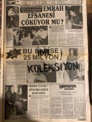 HAFTANIN SESİ GAZETESİ - DOĞUM GÜNÜ HEDİYESİ (TURKİSH - NEWSPAPER) - 7 EKİM 1988 - SAYI : 41 - TAM TAKIM 12 SAYFADIR -Ceyhan Cem-Sibel Can-Hakan Ural-Selçuk Ural-Zerrin Özer-Ali Sandıkçı-Lokman Kondakçı-Dursun Karaca-Fahrettin Aslan-Ahu Tuğba-Osman Soyer-Rahmi Özkan-Serpil Çakmaklı-Tolga Savacı-Kenan Çınar-Mehmet Aydın-Şener Şen-Yavuz Turgul-Orhan Oğuz-Louis Malle-John Huston-Marco Ferreri-Jürgen Jürges-Agah Özgüç-Seda Sayan-Nesli Özsoy-Mehmet Miras-Rıdvan-Talat Bulut-Nuran Oğuz-Neriman-Halim Kurtoğlu-Bülent Pelit-Ali Uğur-Semra Alpay-Yasemin Türe-Serpil Alkan-Hidayet Pelit-Selin Dilmen-Cem Özer-Emrah-İbrahim Tatlıses-Emel Sayın-Tanju Okan-Turgut Özal-Zihni Cinan-Cengiz Kurtoğlu-Salim Akın-Atilla Kaya-Öcal Cinan-Zülfü Livaneli-Özlem Özoğul-Burhan Daymaz-Abdullah Özoğul-Yıldırım Gürses-Nuri Sesigüzel-Müslüm Gürses-İsmail Canses-Halil Altınses-İsmail Güzelses-Gülgün Hosses-Safiye Ayla-Mustafa Kemal Atatürk-Eyüplü Mustafa Hoca-Yesari Asım Arsoy-Bülent Ersoy-Alp Zeki Heper-Burhan Çaçan-