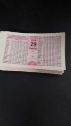 29 kasım 2025 Hakikat orijinal takvim yaprağı doğum günü - özel gün hediyesi