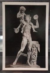 FK.042  İTALYA NAPOLİ ULUSAL ARKEOLOJİ MÜZESİ 'DIONYSOS 'HEYKELİ TEMALI FOTOKART