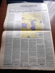 Pazar Postası Gazetesi - Turkish Newspaper - 12 Mart 1994 - Sayı 12 - muhafazakarlar Refah Partisine neden karşı yazan Nihal Mete - dolar ve seçim yazan Fikret Bila - Asya kaplanlarının neoliberalizm coşkusu yazan Canan Barlas - şeyhülislamlıktan diyanete yazan Hikmet Özdemir - çok hukuk tartışması yazan Taha Akyol - Tansu Çiller yargılanacak mı yazan Ömer Servet - Sabancı yeni yatırımları durdurdu - hazine meteliğe kurşun atıyor yazan Şeref Oğuz - Türkiye Müslümanları ve demokrasi yazan Ruşen Çakır - taklitçilik üzerine yazan Mehmet Ali Kılıçbay - Şark meselesinin son halkası PKK yazan Nilüfer Yalçın - Bosna dramında umut perdesi yazan Sami Kohen - çirkin ama çekici Gerard Depardieu yazan Serhat Ayan - yeni çıkan kitaplar - Türkiye'de on yılın caz panoraması - Kazakistan ABD gizli petrol yolu haritası - Petrol güzergahında Türkiye yok  - süperler dönüyor yazan Dinçer Güner - Yeltsin doktrini - Boşnak Hırvat federasyonu planı - Bir GATE'den öbürüne yazan Hüseyin Baş - Cezayir sendromu