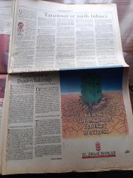Pazar Postası Gazetesi - Turkish Newspaper - 11 Mart 1995 - Sayı 64 - Başbakan Tansu Çiller Pazar Postası için yazdı avrupalılaşma mücadelemiz şimdi başlıyor - Yeni avrupalılık yazan Canan Barlas - Türkiye Avrupa'nın neresinde yazan Murat Belge - Anti Gümrük Birliği Lobisi yazan Ömer Servet - Tanzimat ve tarih bilinci yazan Taha Akyol - İstanbul Rum Ortodoks patrikhanesi ve Dışişleri bakanlığı yazan Elçin Macar - Bakırköy belediye başkanı Ali Ralip Özdemir sessiz ve derinden gidiyor - Sabancı'nın prensesleri - Eski Marksistler ve liberalizm yazan Atilla Yayla - Gümrük Birliği anlaşması imzalandı ve geri sayım başladı yazan Şeref Oğuz - İbrahim Kaboğlu işkencenin önlenmesi gereklidir - Tuncay Mataracı ve Refah Partisi - sanatçı Zülfü Livaneli yasakların nedeni halka güvenmemektir - Batı şimdi Türkiye'ye farklı bakıyor yazan Sami Kohen - Rusya'da mafya gölge iktidar yazan Dinçer Güner -Nilhan Sesalan Yüzsever heykel İlhan Şen resm sergisi - İlhan Kesici söyleşi Zeynep Çetinkaya