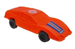 1980's Türk Malı Ebiç Üfleme Plâstik Oyuncak Telli Kara Şimşek Araba