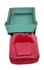 1970's Üfleme Plâstik Büyük Boy Oyuncak Damperli Kamyon