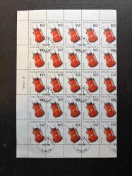 25LİK TABAKA HALİNDE 7 PULDAN OLUŞAN KIŞ OYUNLARI SERİSİ DAMGALI TANZANYA D7-2