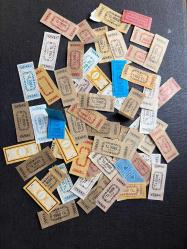 LOT.4 » ESKİ TEKEL SİGARA BANDROLLERİ LOT HALİNDE M-TÜTÜN