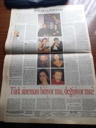 Pazar Postası Gazetesi - Turkish Newspaper - 25 Mart 1995 - Sayı 66 - Baba (Süleyman Demirel) bunalımlı havaları sever yazan Mete Belovacıklı - What a Wanderful world yazan Murat Belge - Pakistan'da asker ve siyaset yazan Taha Akyol - KOÇ beyrut'a hayat verecek - Ziraat Bankası  - Batının çifte standartı yazan Mehmet Ali Kılıçbay - Fenerbahçe kulübü başkanı Ali Şen ANAP'a lider olursa - batının İslam'a yaklaşımı yumuşuyor yazan Sami Kohen - Dolar'ın Dolarla savaşı yazan Dinçer Güner - haftanın filmleri yazan Ahmet Mithat - Kainat Barkan Pajonk doğaya hayallerimi de katmak istedim - Turgut Çeviker'in ilk hikaye kitabı - İstanbul Üniversitesi fakültesi dekanı Kemal Kurtuluş Gümrük Birliği kozumuz işletmeciler - Türk sineması bitiyor mu değişiyor mu yazan Burçak Evren - Atıf Yılmaz fotoğraf - Tarık Akan Fotoğraf - Hülya Avşar Fotoğraf - Kadir İnanır fotoğraf - Türkan Şoray fotoğraf - Lale Mansur Fotoğraf - Sinan Çetin fotoğraf - Habib Aydoğdu son yapıtlarını sergiliyor