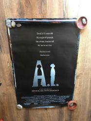 A.I. Yapay Zeka sinema filmi afişi