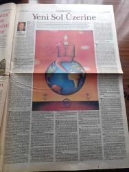 Pazar Postası Gazetesi - Turkish Newspaper - 21 Temmuz 1996 - Sayı 135 - Refah Partisi ve DYP devletçilikte buluşuyor yazan Naki Özkan - İnsan hakları evrensel mi yazan Murat Belge - Refahyol'un önemi yazan Canan Barlas - kapitülasyonlar ve çok hukuk yazan Taha Akyol - Halin olağanüstüleşmesi yazan Doğu Ergil - ekonomi postası yazan Halil Görgül - Levi's fırsat günleri - Domino's pizza Türkiye'de - dijital dünya sanal toplum yaratıyor yazan Şeref Oğuz - ekonomi faizler ve Refah Partisi yazan Ömer Servet - ANAP Bursa milletvekili İlhan Kesici demokrasi sürprizlerin en aza indiği rejimdir dedi - Necmettin Erbakan'ın rozeti - Yeni Bosnalar istemez yazan Sami Kohen - Marilyn Monroe fırtınası fotoğraf - Savaş suçlularını yargılamak yazan Dinçer Güner - Karun hazinesi belgeselinin Türkiye çekimleri tamamlanıyor - Türkiye İş bankası'ndan belgesel film - Yeni sol üzerine yazan Ercan Karakaş - Hasan Arat tekstilde lider fotoğraf - Polat Holding Yönetim Kurulu Başkanı İbrahim Polat fotoğraf