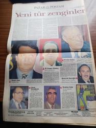 Pazar Postası Gazetesi - Turkish Newspaper - 21 Temmuz 1996 - Sayı 135 - Refah Partisi ve DYP devletçilikte buluşuyor yazan Naki Özkan - İnsan hakları evrensel mi yazan Murat Belge - Refahyol'un önemi yazan Canan Barlas - kapitülasyonlar ve çok hukuk yazan Taha Akyol - Halin olağanüstüleşmesi yazan Doğu Ergil - ekonomi postası yazan Halil Görgül - Levi's fırsat günleri - Domino's pizza Türkiye'de - dijital dünya sanal toplum yaratıyor yazan Şeref Oğuz - ekonomi faizler ve Refah Partisi yazan Ömer Servet - ANAP Bursa milletvekili İlhan Kesici demokrasi sürprizlerin en aza indiği rejimdir dedi - Necmettin Erbakan'ın rozeti - Yeni Bosnalar istemez yazan Sami Kohen - Marilyn Monroe fırtınası fotoğraf - Savaş suçlularını yargılamak yazan Dinçer Güner - Karun hazinesi belgeselinin Türkiye çekimleri tamamlanıyor - Türkiye İş bankası'ndan belgesel film - Yeni sol üzerine yazan Ercan Karakaş - Hasan Arat tekstilde lider fotoğraf - Polat Holding Yönetim Kurulu Başkanı İbrahim Polat fotoğraf