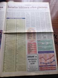 Pazar Postası Gazetesi - Turkish Newspaper - 30 Haziran 1996 - Sayı 132 - siyasette Baba parmağı - devletçilik demokrasiyi hasta etti - liberalizm devletçilik ve siyasi partilerimiz - dijitalleşmek yazan Canan Barlas - ne olacak bu memleketin hali yazan Murat Belge - polis polisi yazan Mehmet Ali Kılıçbay - mesela İsviçre yazan Doğu Ergil - çok hukuk ve aile yazan Taha Akyol - sosyalizm ve yeni sol yazan Cahit Tanyol - Swiss Otel yaza merhaba dedi - Derbank şube sayısını arttırıyor - Kürt sorunu ve Viyana deklarasyonu yazan Ömer Servet - zengin Kuzey fakir Güney diyaloğu yazan Şeref Oğuz - Müezzin Erbakan Ve AB Hayali - yolsuzluk insanlık kadar eski yazan Dinçer Güner - 2. Dünya Savaşı'nda Azeri petrolü - Chirac'ın çapkınlığı - Yavuz Özkan kurduğu sinema atölyesinde her gün saat 10'da başlayan maratonun baş aktörü fotoğraf - Stanley Kubrick'in dönüşü yazan Ahmet Mithat - Türkçe sözlü rock'ın temsilcileri Kargo fotoğraf - kargo kimlerden oluşuyor - Solist Koray Candemir fotoğraf