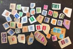 LOT.7 » İNGİLTERE POSTADAN GEÇMİŞ FRAGMAN HALİNDE KRALİÇE PULLARI MTORBA2