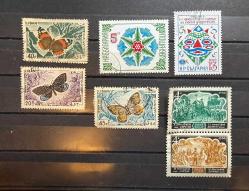 DAMGALI KARIŞIK DÜNYA PULLARI MTORBA6