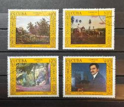 LOT.15 » KÜBA TABLOLAR KONULU DAMGALI PULLAR MKART9