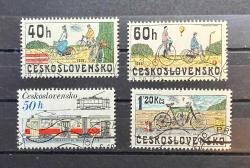 LOT.17 » ÇEKOSLOVAKYA DAMGALI TAŞIK KONULU PULLAR MKART11