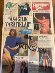 HAFTANIN SESİ GAZETESİ - DOĞUM GÜNÜ HEDİYESİ (TURKİSH - NEWSPAPER) -  28 EKİM 1988 - SAYI : 44 - TAM TAKIM 12 SAYFADIR -Metin Erksan-Kemal Tahir-Necdet Kurdoğlu-Hakan Sonok-Türkan Şoray-Müjde Ar-Ertem Eğilmez-Şener Şen-Kadir İnanır-Yıldırım Aktuna-Nur Aksoy-Kenan Çınar-Ülkü Aker-Ahu Tuğba-Didem Erdener-Melike Zobu-Ümit Efekan-Zorlu-Yücel Uçanoğlu-Abdurrahman Keskiner-Orhan Gencebay-İbrahim Tatlıses-Kenan Çınar-Ayşe Egesoy-Sevim Emre-Turgut Özal-Fahrettin Aslan-Bülent Ersoy-Nilüfer-Melih Kibar-Atilla Atasoy-Kadir Sezer-Ayşen Gruda-Emel Uysal-Ali Poyrazoğlu-Aydoğan Ergin Orbay-Ahmet Avcı-Fehmi Günaydın-Murat Taşkıran-Sibel Gökçe-Yasemin Evcim-Yasemin Toysever