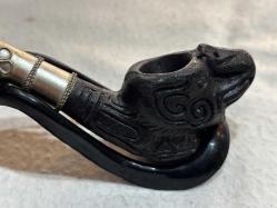 seramik ve metalden  pipo