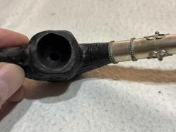 seramik ve metalden  pipo